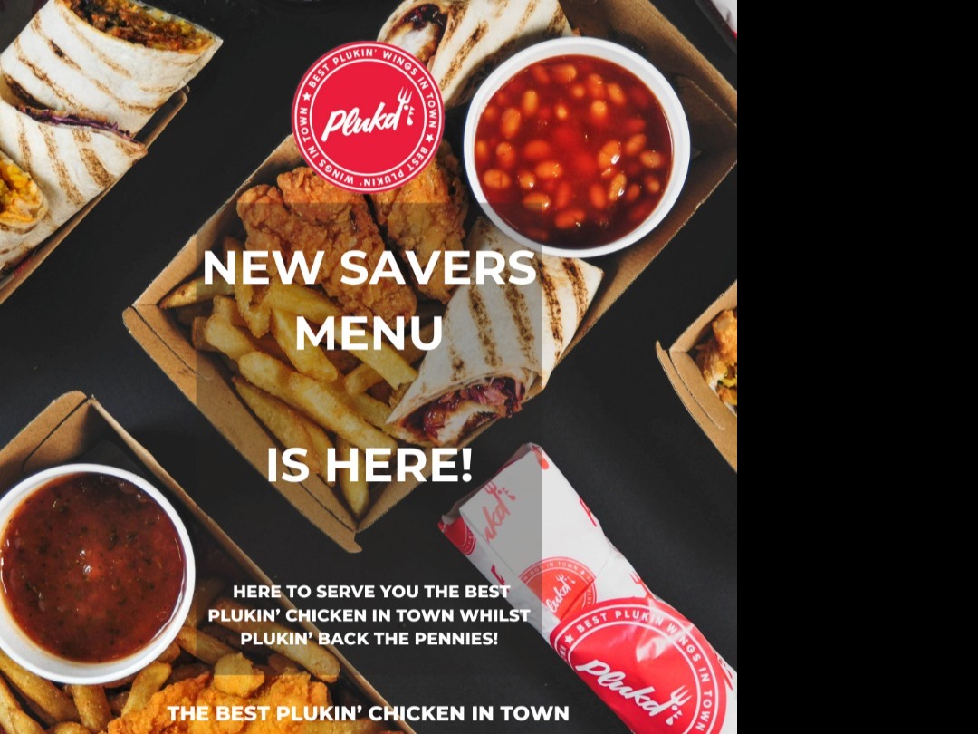 Introducing Our New Value Menu! - Serving You The Best Plukin' Chicken Whilst Plukin' Back The Pennies